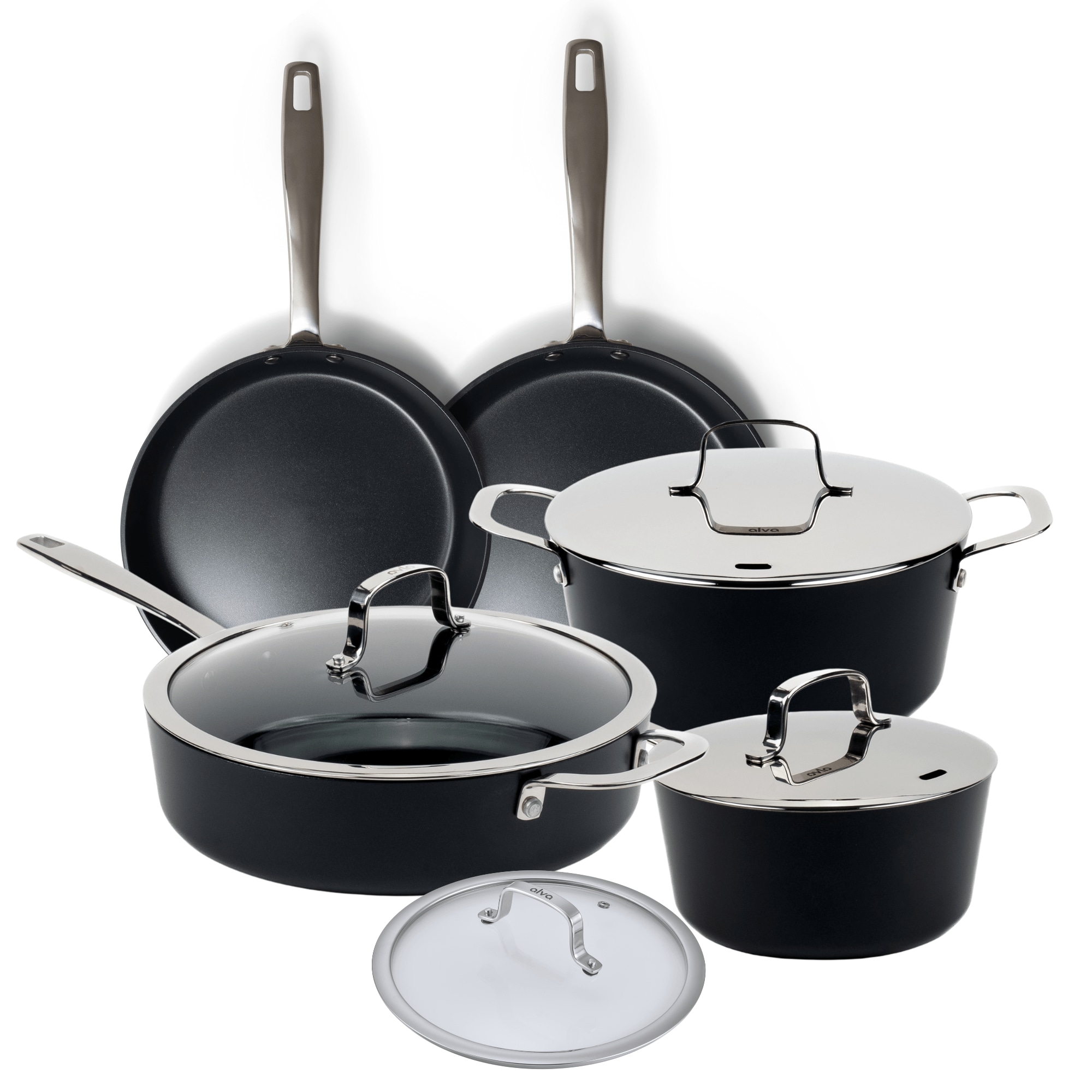 alva Maestro 9-Piece Nonstick Cookware Set