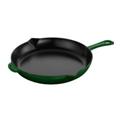 STAUB Cast Iron 10-inch Fry Pan - Basil