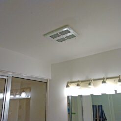 KING Whfc 4-Sone 70-CFM White Duct-Free Bathroom Heater