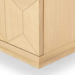 Safavieh Deziree Scandinavian Style Wood 2 Drawer Nightstand/Natural