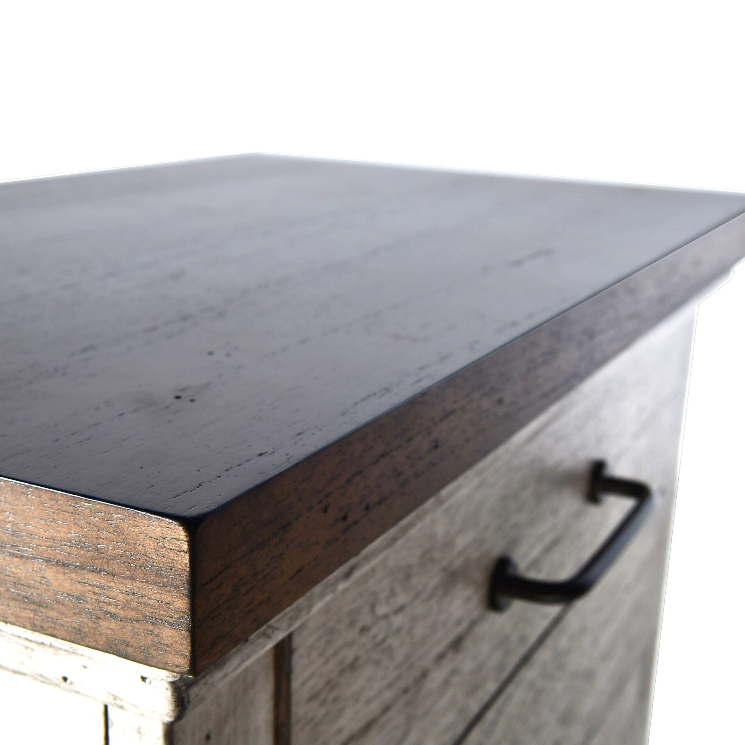 Steve Silver Whitewashed Gray Acacia 2 -Drawer 28-in W x 28.5-in H Rustic Nightstand