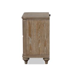 Furniture of America Rustic Oak Oak 2 -Drawer 29-in W x 29.5-in H Rustic Nightstand