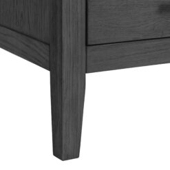 Picket House Furnishings Black 3 -Drawer 28-in W x 28-in H Modern Nightstand