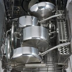 Tramontina Tri-Ply Clad Stainless Steel 5-Quart Dutch Oven Pot with Glass Lid, Induction-Ready, Dishwasher-Safe, NSF-Certified