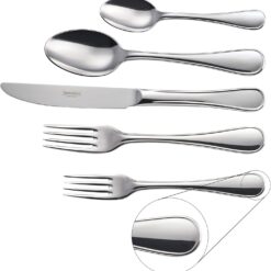 Tramontina 45 Piece Silverware Set - Firenze Utensils Set