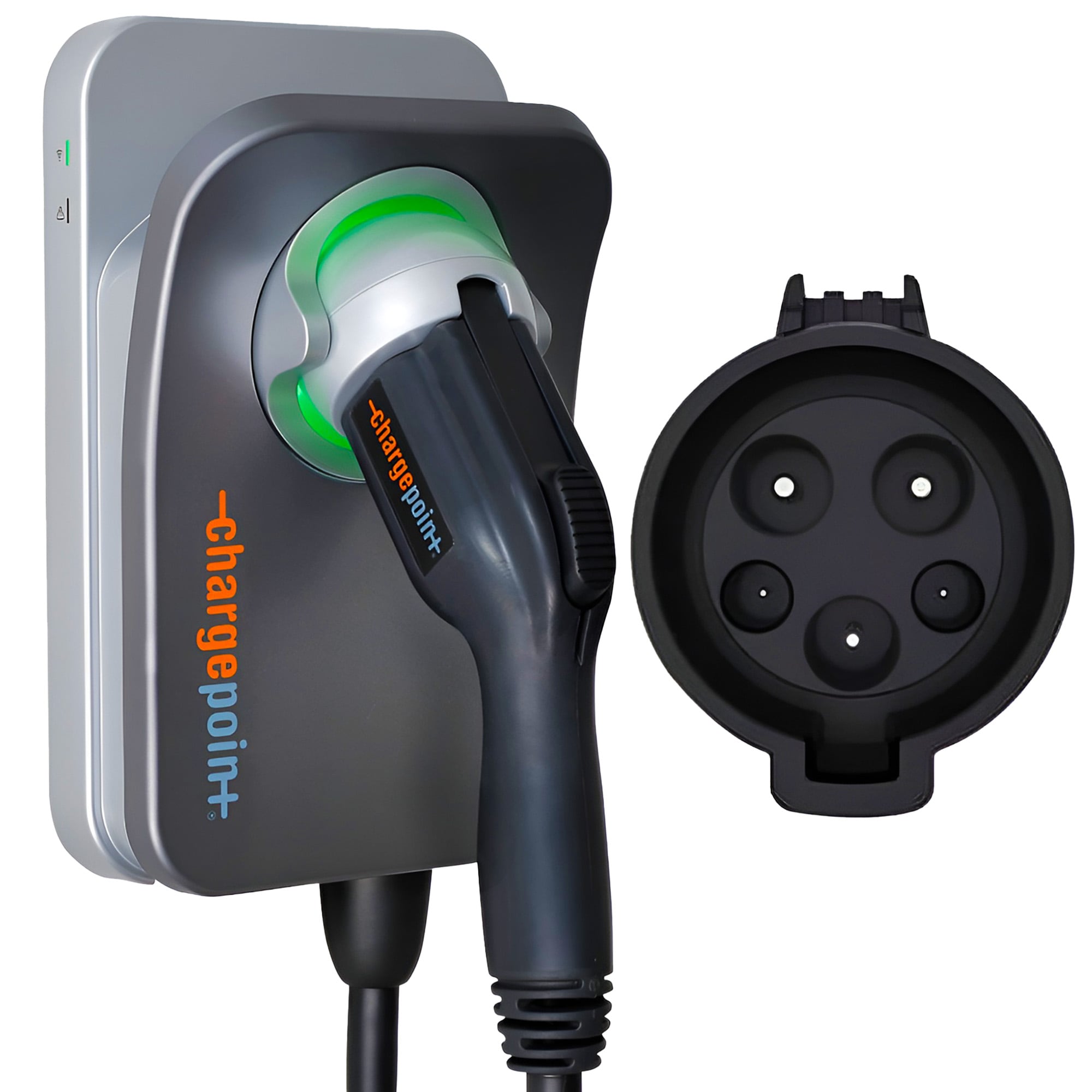 ChargePoint Level 2 NEMA 14-50P Hardwired EV Electric Vehicle Charging Station -up to 50-Amp / 240 -Volts with 23-ft Cable