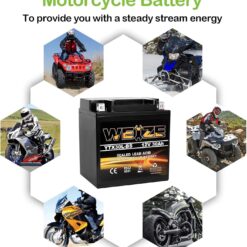 Weize YTX30L-BS Battery Replacement Yuasa YIX30L Motorcycle Battery - Factory Sealed