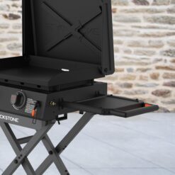 Blackstone 22-in Culinary Omnivore Griddle with Flexfold Legs 361-Sq. in Black Powder Coat Portable Liquid propane Grill
