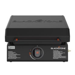 Blackstone 17-in Culinary Omnivore Tabletop Griddle with Hood 267-Sq. in Black Powder Coat Portable Liquid propane Grill