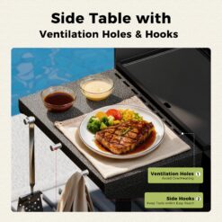 Sunshine Valley Grill and Griddle Combo 4 -Burner Liquid propane Flat Top Grill