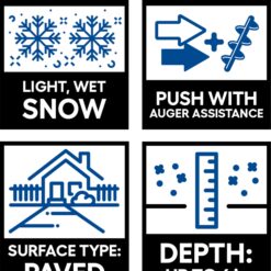 CRAFTSMAN SB270 21.0-in Single-stage 208-cc Push with auger assistance Gas Snow Blower