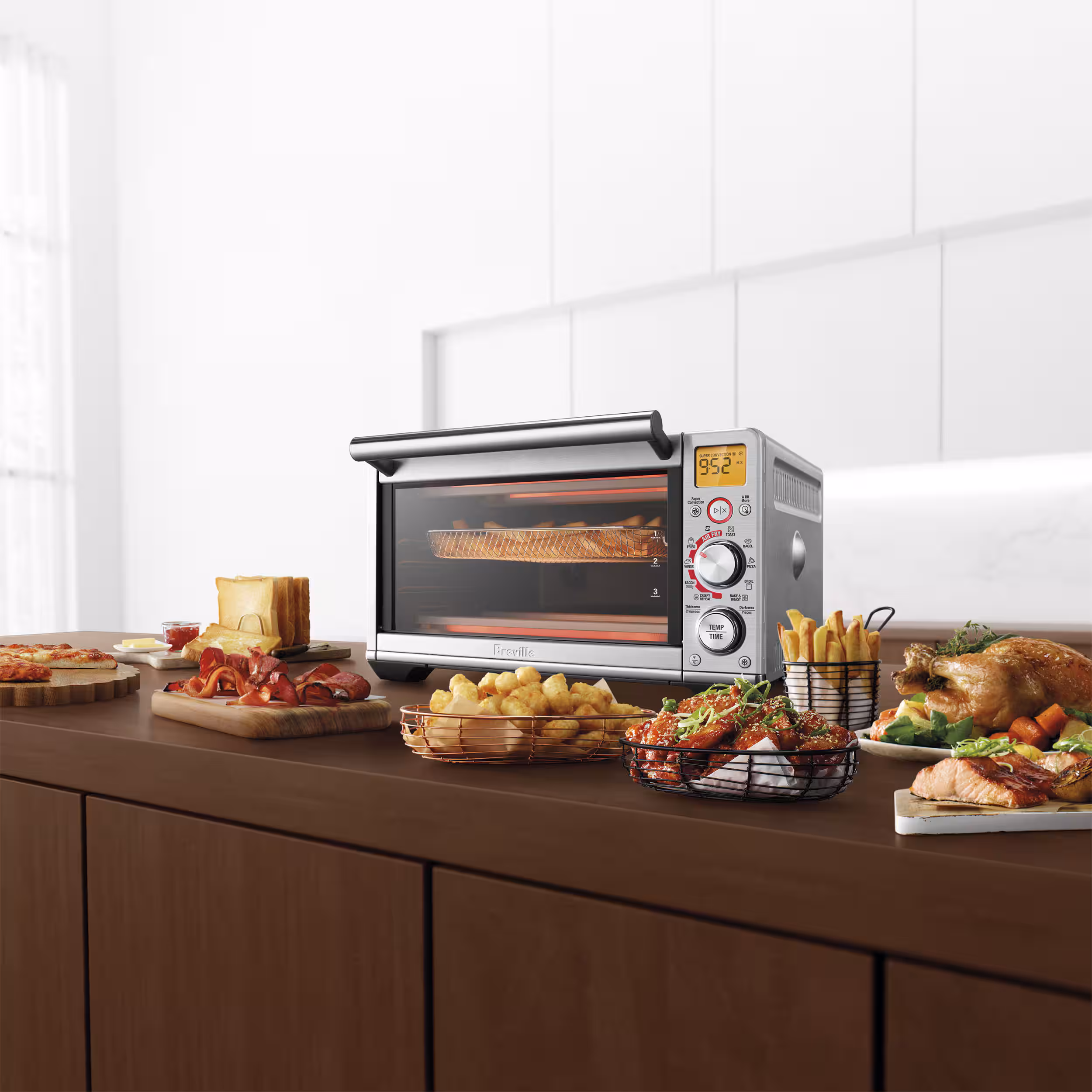 Breville BOV680BSS1BUC1 Smart Oven Air Fryer Compact, Brushed Stainless Steel - Image 10