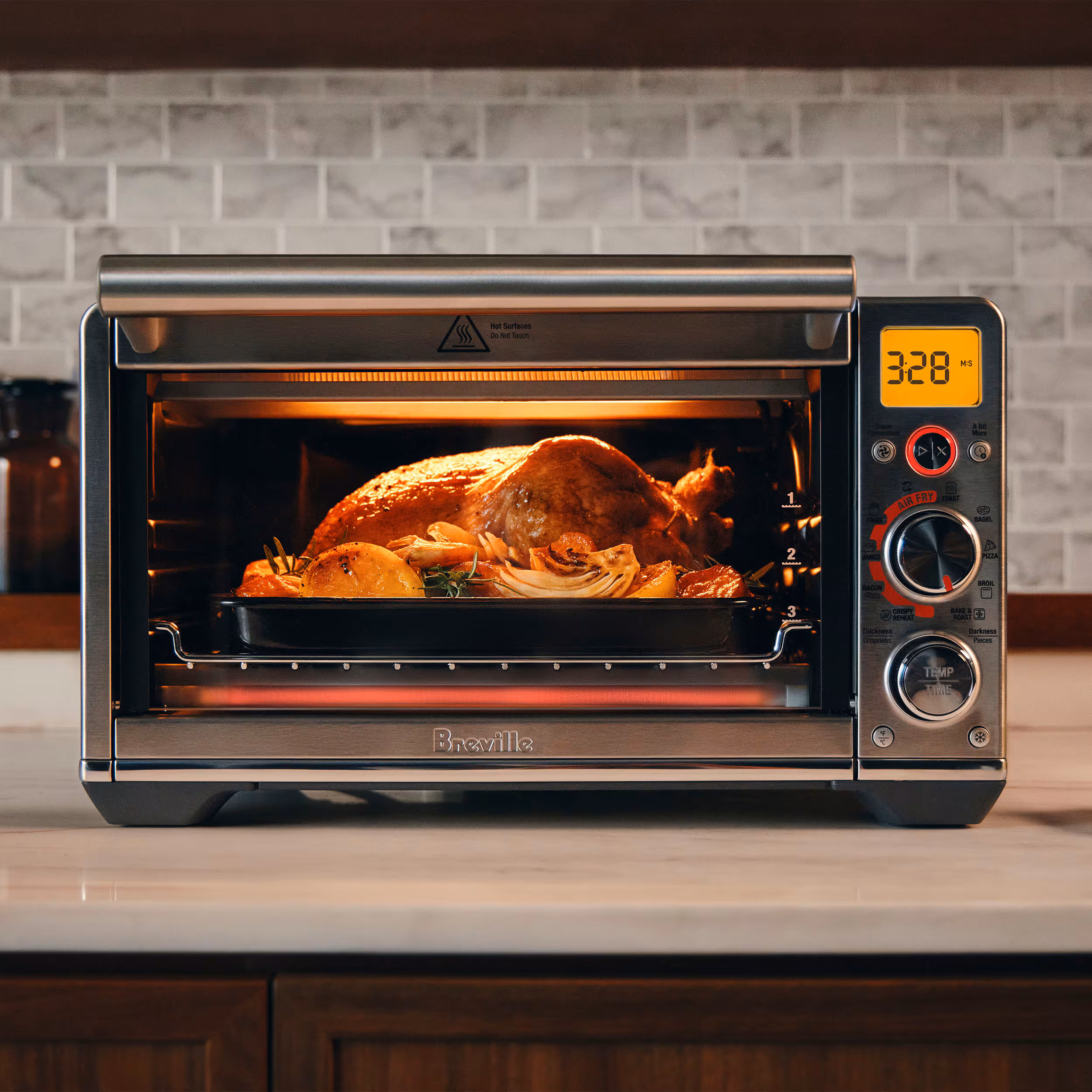 Breville BOV680BSS1BUC1 Smart Oven Air Fryer Compact, Brushed Stainless Steel - Image 12