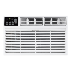 Whirlpool Supplemental Heat Capability 10000-BTU 450-sq ft 230-Volt White Through-the-Wall Air Conditioner with Heater with Remote