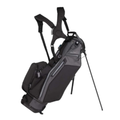Sun Mountain Mens 2022 WeatherMax Stand Carry Golf Bag, Slate - Black