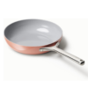 Caraway Nonstick Ceramic Frying Pan (2.7 qt, 10.5") - Non Toxic, PTFE & PFOA Free - Perracotta