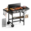 Sunshine Valley Grill and Griddle Combo 4 -Burner Liquid propane Flat Top Grill
