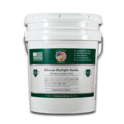 Countryman Coatings Silicone Skylight Coating (Translucent) Protect and Waterproof Your Skylights - Allow Natural Light In - No Primer Required (5 Gallon)