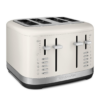 KitchenAid 4 Slice Toaster, KMT4109PL, Porcelain White