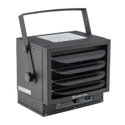 Comfort Zone Hard-Wired Ceiling Mount Garage Electric Space Heater, Fan-Forced, 5,000 watt, 240 volt, CZ220BK