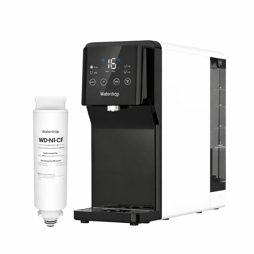 Waterdrop N1 Carbon block Black Counter top filter
