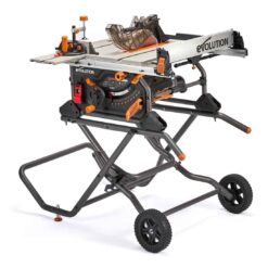 Evolution Table Saws 10-in 15 -Amp 120 -Volt Portable Jobsite Table Saw