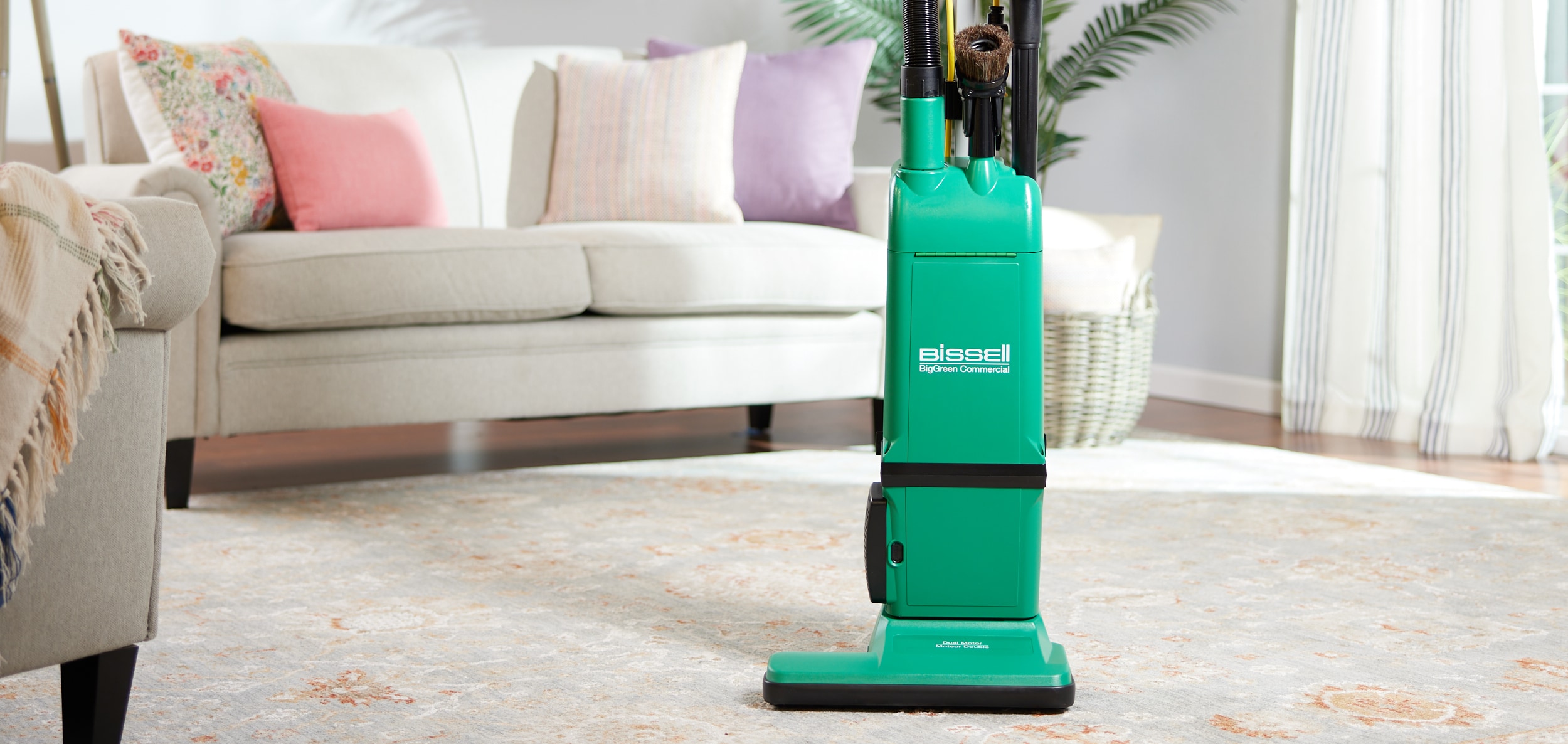 Bissell Commercial Big green commercial heavy duty Upright Vacuum Cleaner