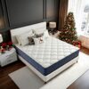 Ifluous 12-in Medium King Hybrid Memory Foam/Coil Blend Mattress in a Box