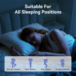 Ifluous 12-in Medium King Hybrid Memory Foam/Coil Blend Mattress in a Box