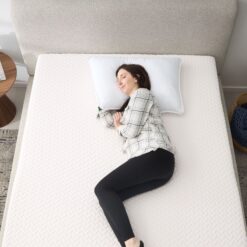 LUCID Comfort Collection SureCool 12-in Medium King Memory foam Mattress in a Box