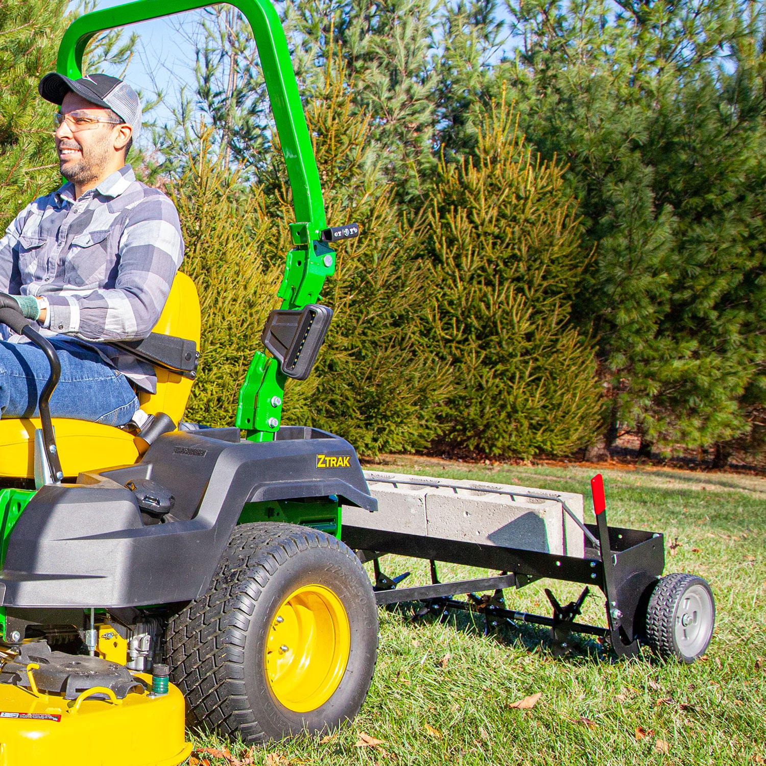 Brinly 42-in Plug Lawn Aerator