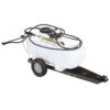 Brinly 25-Gallon 12-volt Battery Operated Plastic Pull-behind Sprayer with Adjustable Spray Pattern Battery Not Included