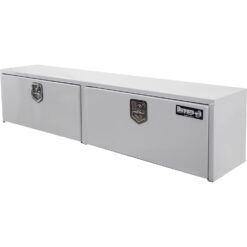 Buyers Products 88-in x 13-in x 16-in White Steel Top mount Truck Tool Box