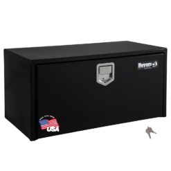 Buyers Products 36-in x 18-in x 18-in Black Steel Underbody Truck Tool Box