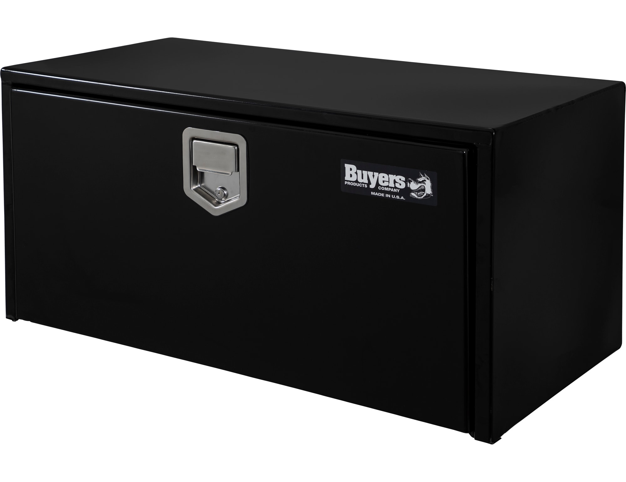 Buyers Products 36-in x 18-in x 18-in Black Steel Underbody Truck Tool Box