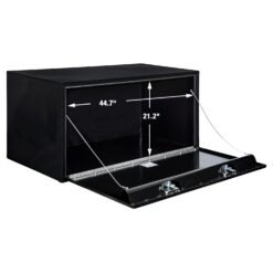 Buyers Products 48-in x 24-in x 24-in Black Steel Underbody Truck Tool Box