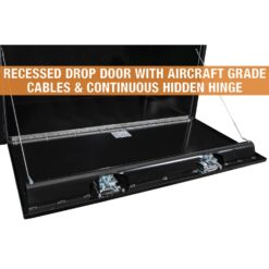 Buyers Products 48-in x 24-in x 24-in Black Steel Underbody Truck Tool Box