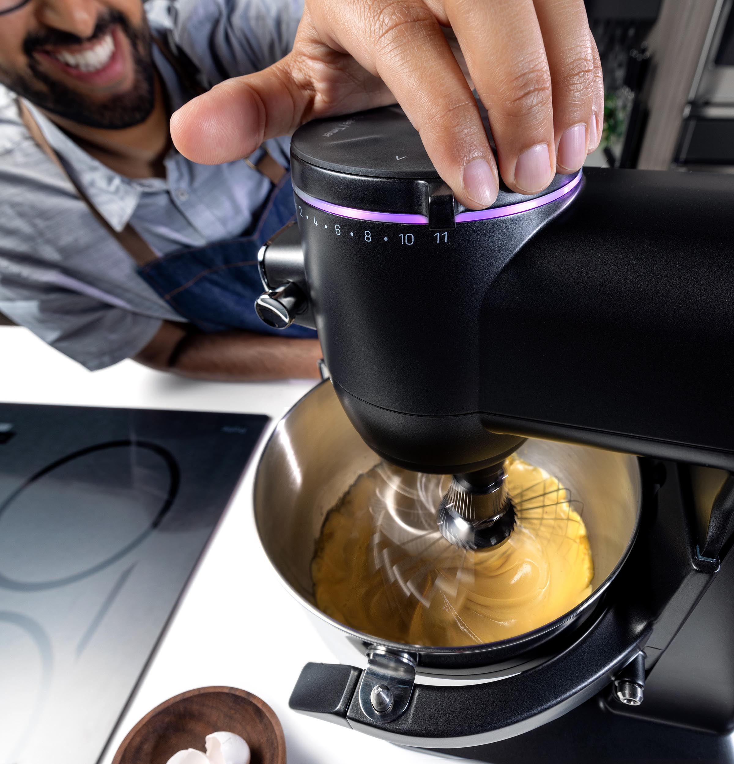 GE Profile Smart Mixer with Auto Sense - Black