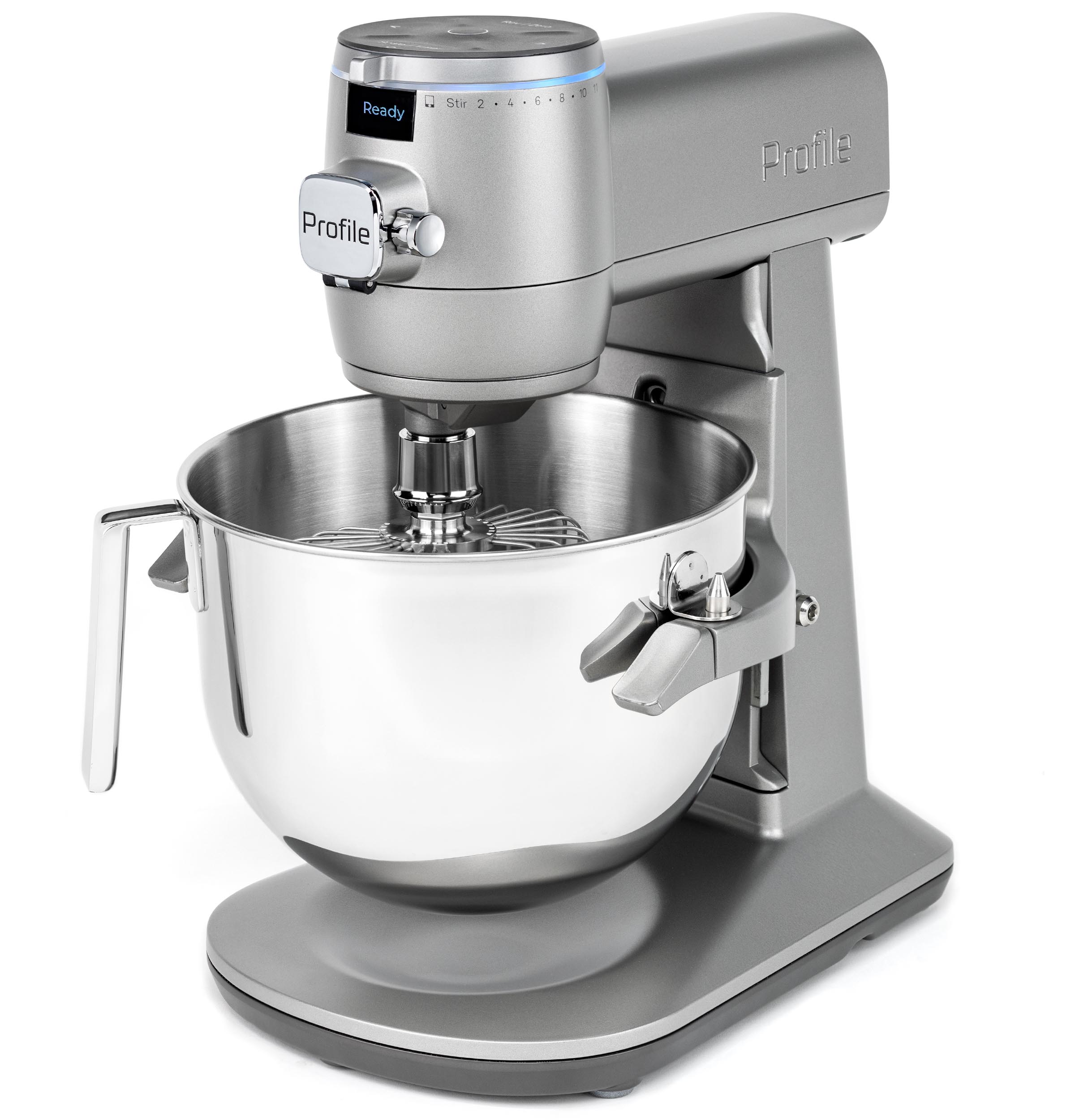 GE Profile Smart Mixer with Auto Sense - Silver