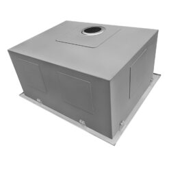 Ruvati 25-in x 22-in 1 -Basin Stainless Steel Drop-in Laundry sink with Drain