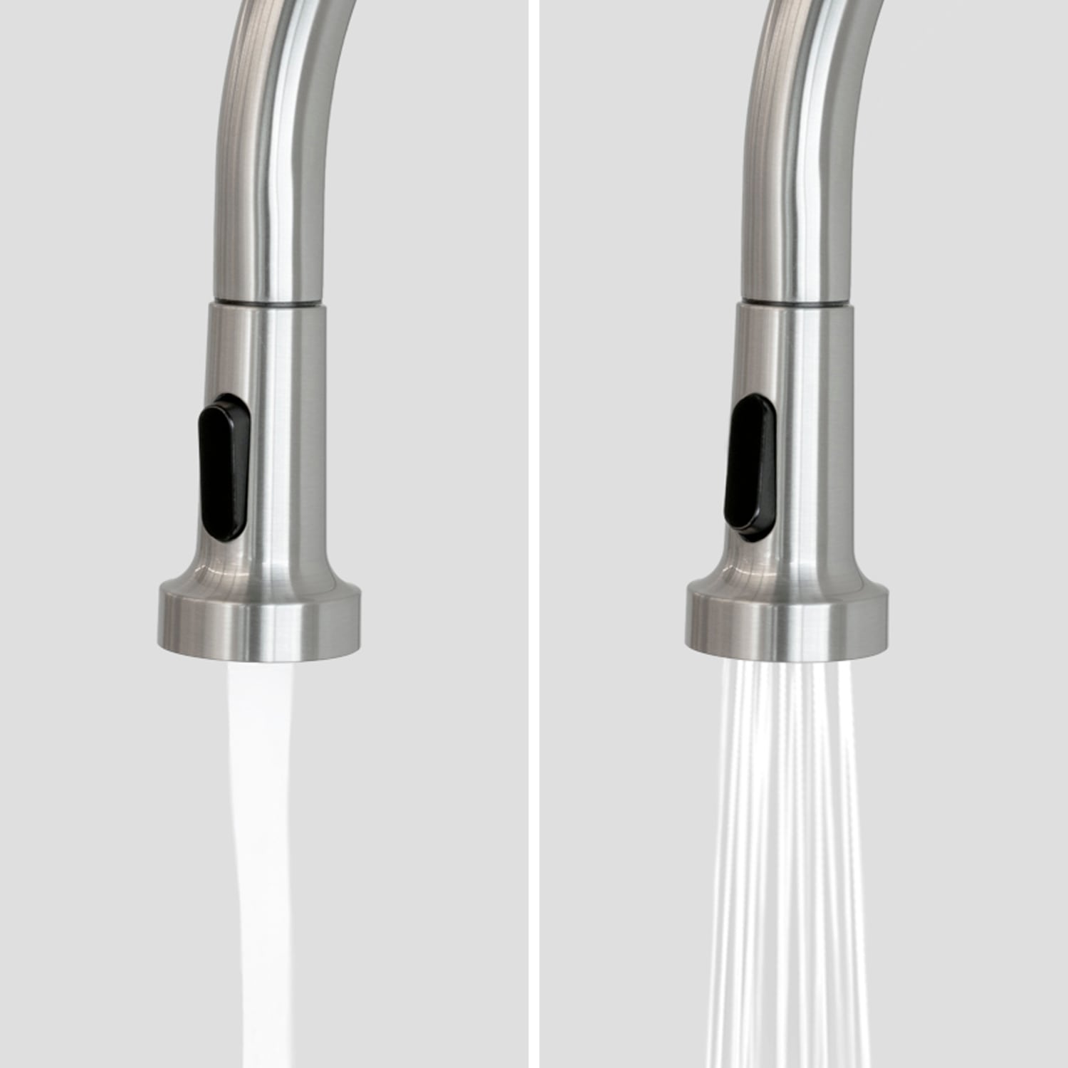 Presenza 28-in x 22-in 1 -Basin Brushed Steel Drop-in Utility tub with Faucet