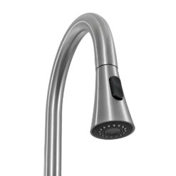 Presenza 24.1-in x 21.3-in 1 -Basin Brushed Steel Drop-in Utility tub with Faucet