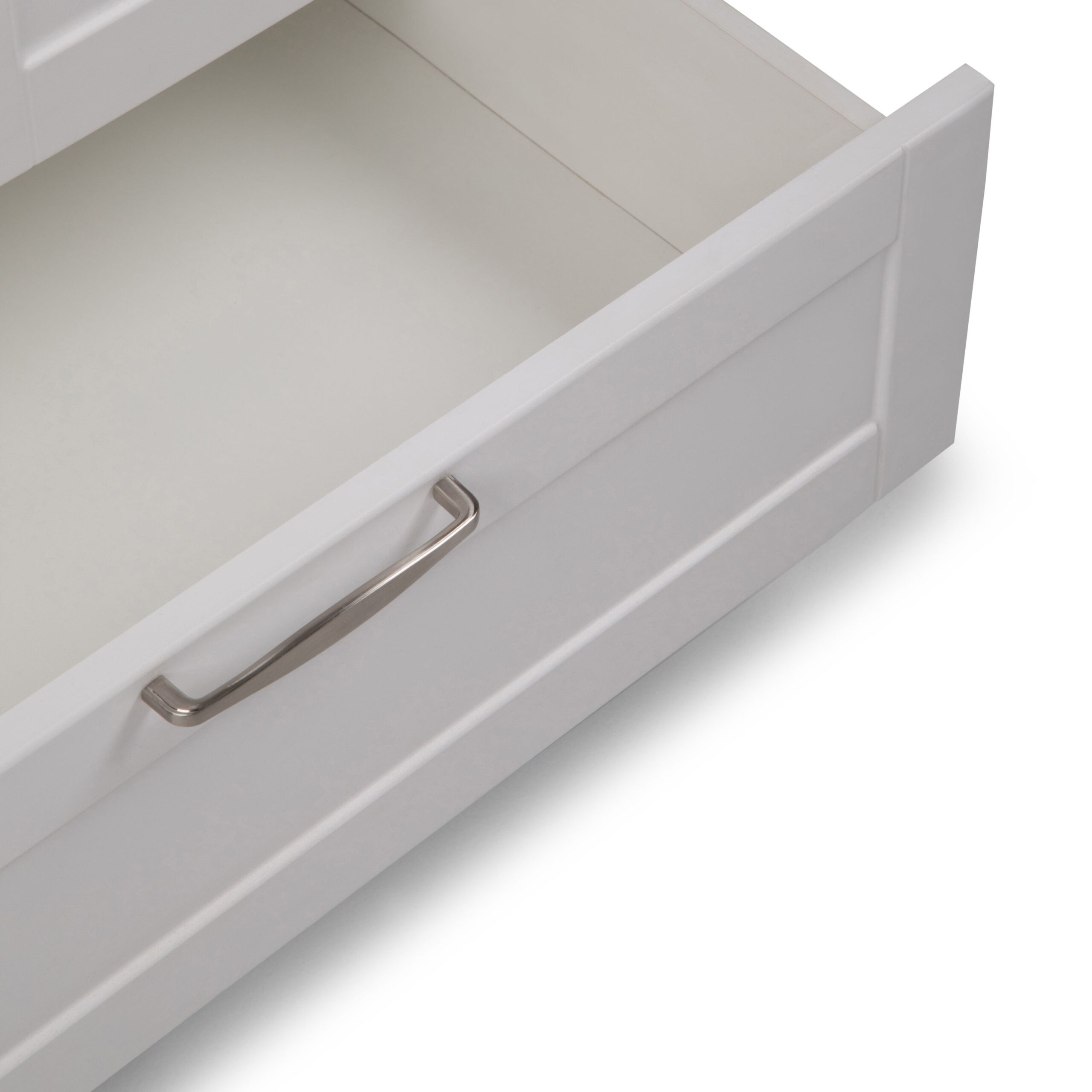 Simpli Home Reed 27.6-in x 19.7-in 1 -Basin Pure White Freestanding Laundry sink with Cabinet with Drain with Faucet