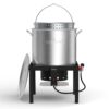 Camp Chef 100-qt Boil Pot with 1 -Burner Propane Electronic Stainless steel Jet cooker
