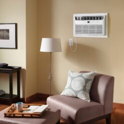 Frigidaire 8000-BTU 350-sq ft 115-Volt White Through-the-Wall Air Conditioner with Heater with Remote