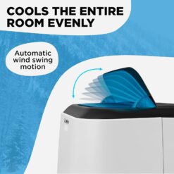 AIRO COMFORT 8000 BTU DOE 120-Volt Vented Large Room Portable Air Conditioner Remote Included