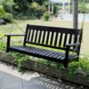 Cambridge Casual Thames 2 -person Black Mahogany Wood Outdoor Swing