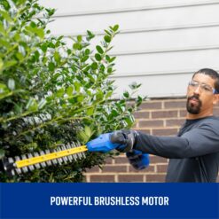 Kobalt 80-volt 20-in Battery Hedge Trimmer 2 Ah Battery Included , Charger Included