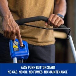Kobalt Wheeled 80-volt 22.0-in Straight Shaft Battery String Trimmer 6 Ah (Battery Included) (Charger Included)