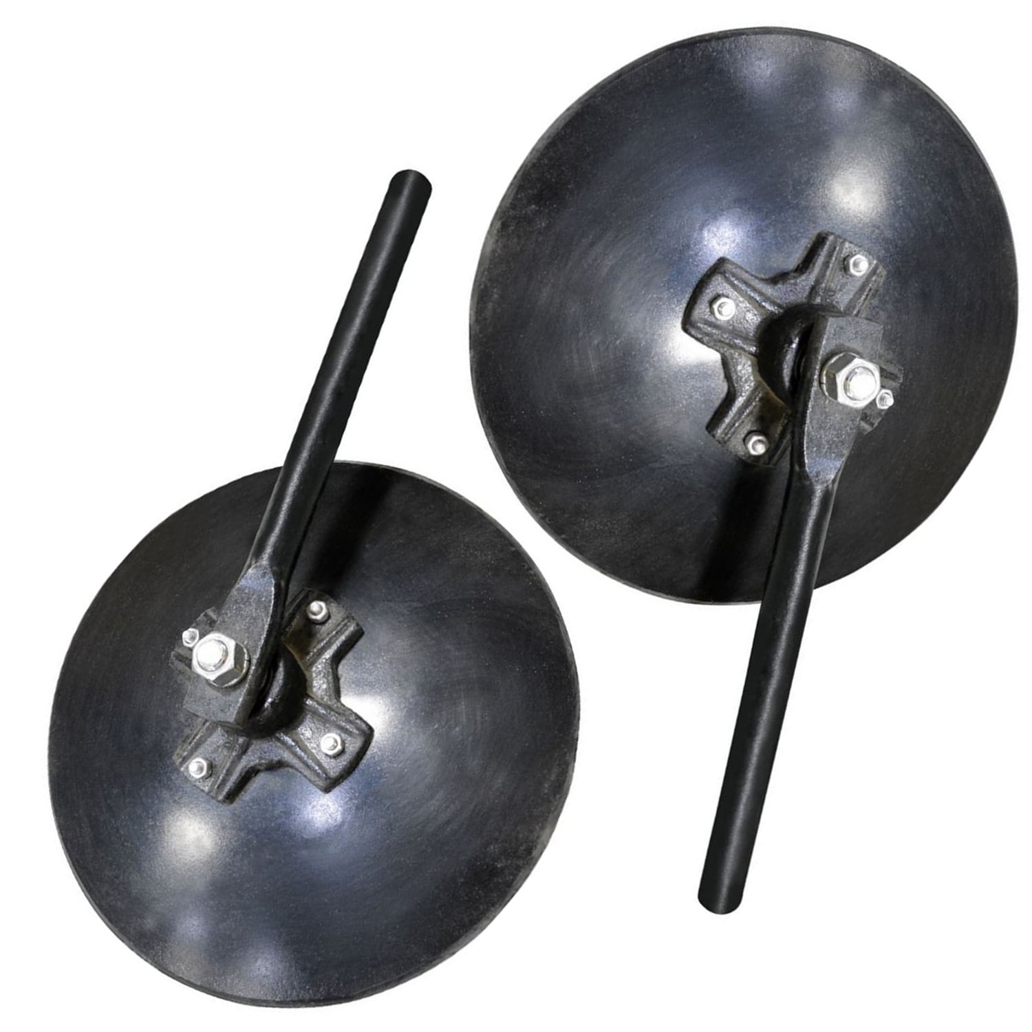 FIELD TUFF 43 Inch Disc Cultivator Garden Bedder and Hiller For 3 Point Tractor